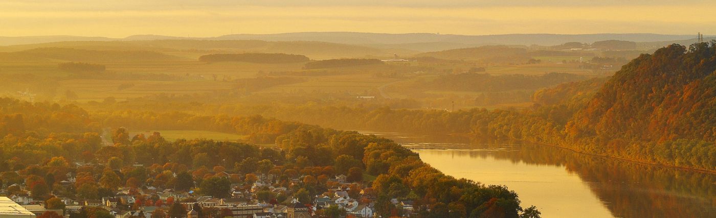 aerial view of Danville